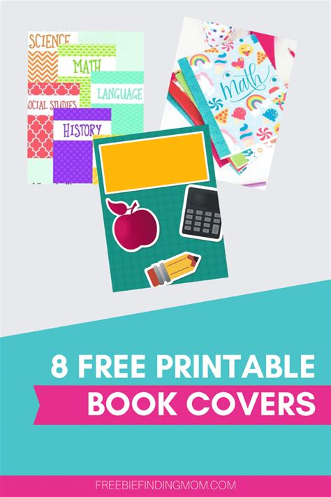 Book Covers Printable